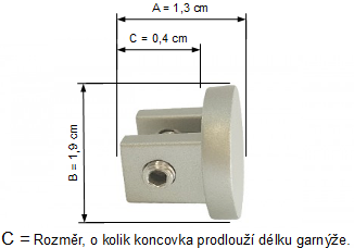 Tobi s drážkou 19 mm